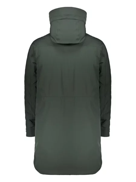 Geacă parka Moorer cu glugă verde
