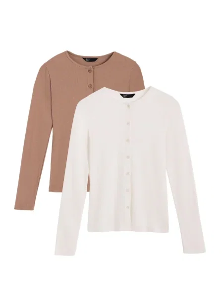 Friends Like These Tricou fildeş / cappuccino maro