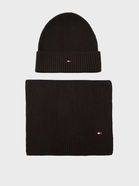 Шапка Tommy Hilfiger чорна
