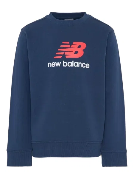 Bluza nierozpinana dziecięca New Balance niebieska