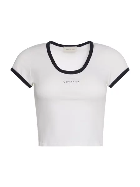 Majica Calvin Klein Jeans bijela