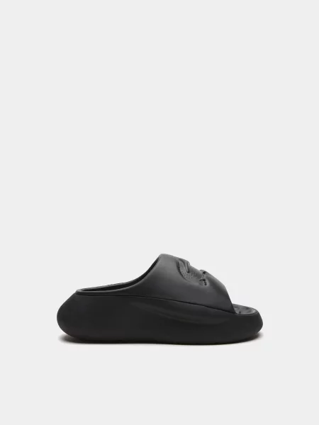 Lacoste Slide Шльопанці Пластмаса чорний