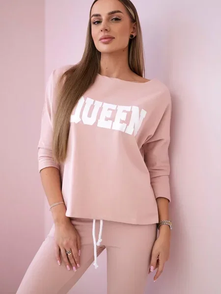 Kalhoty Kesi růžové