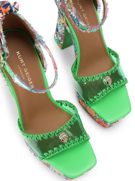 Kurt Geiger London sandále na Vinyl Tie Platform
