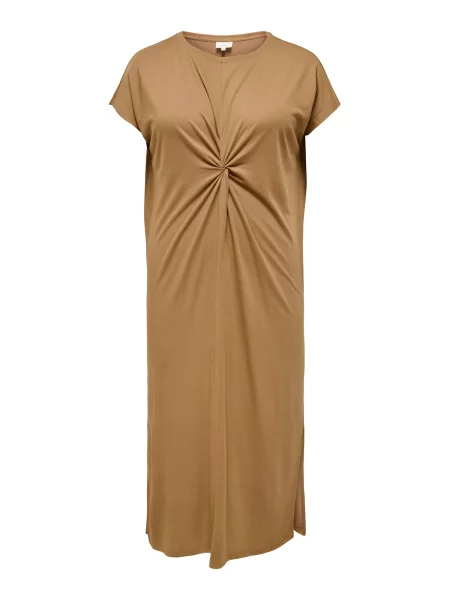 ONLY Carmakoma Rochie CARNICKY deschis maro