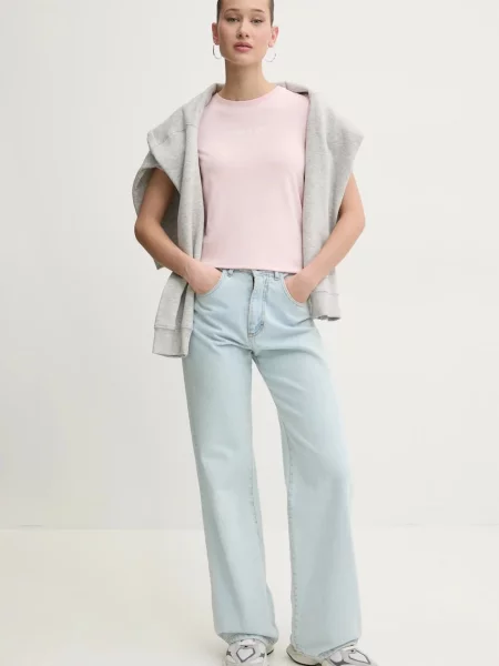 Футболка Guess Jeans рожевий