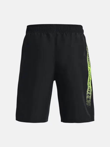 Pantaloni scurți copii Under Armour alb
