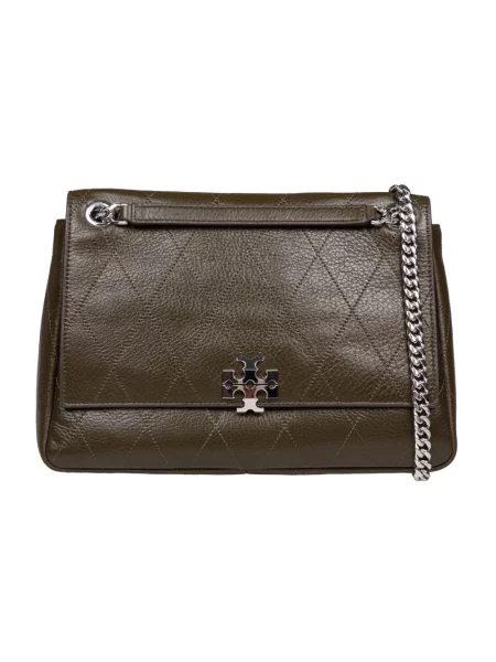 Torebka Tory Burch skórzana brązowa