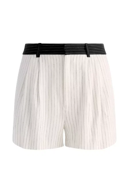 Pantaloni scurți Alice + Olivia cu dungi