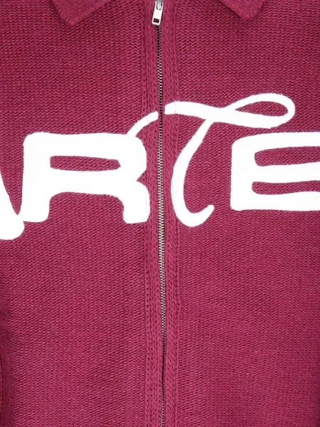 Cardigan Arte Antwerp cu broderie roșu