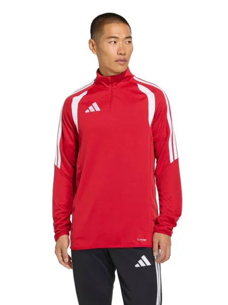ADIDAS PERFORMANCE Funkčné tričko červená biela
