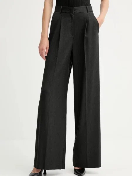 Hlače Marella Emme by Marella siva