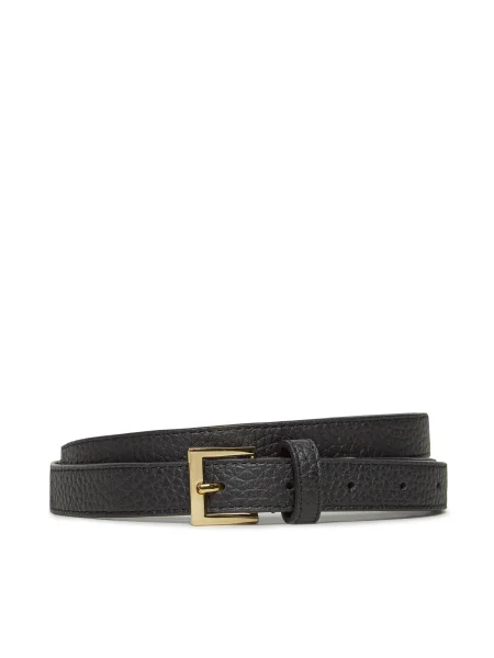 Bőr öv Lauren Ralph Lauren fekete