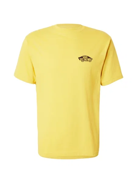 VANS Tricou DOUBLE STANDARD galben negru