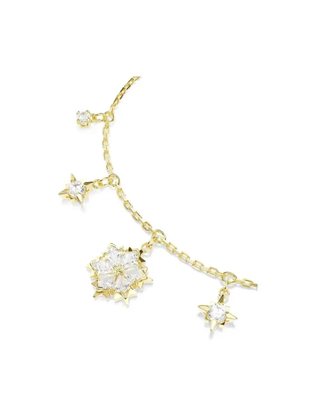 Swarovski bransoletka pozłacana z cyrkonią MAGIC żółta
