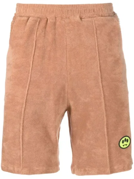 Froté kraťasy Barrow hnědé