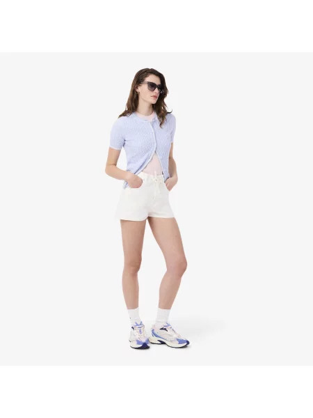 Lacoste Sneakersy Neo Shot niebieskie