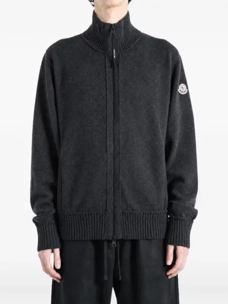 Cardigan Moncler cu autograf gri