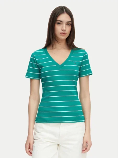Tommy Hilfiger T-Shirt New Cody zielony