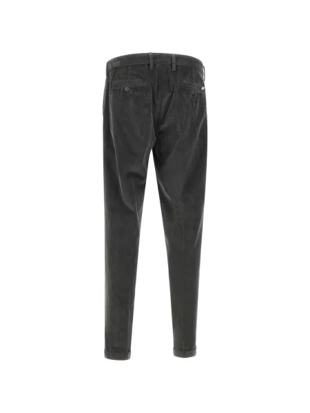 Pantaloni Re-hash de catifea cord gri