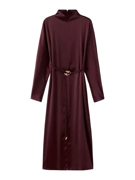 MANGO Rochie roşu închis