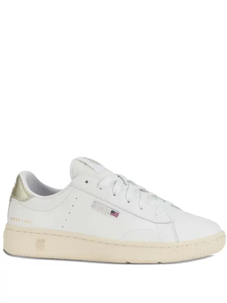 Sneakerși K-swiss din piele alb