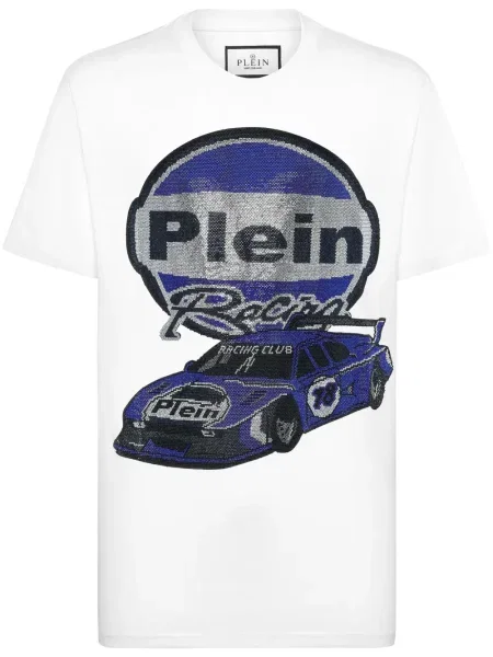 Tricou Philipp Plein alb