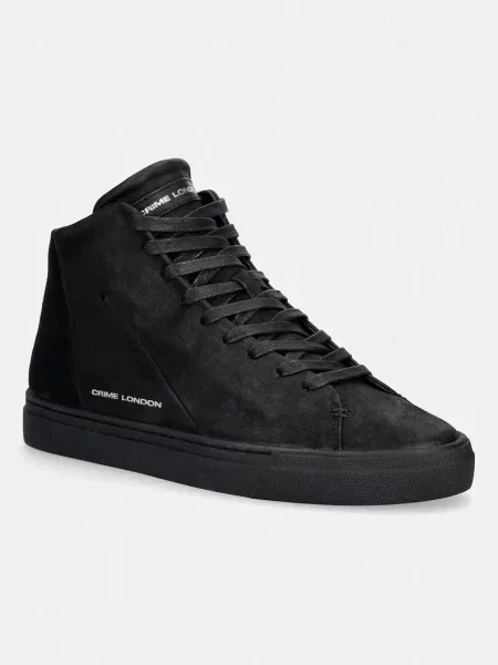 Crime London KANE sneakers pentru bărbați din nubuck negru