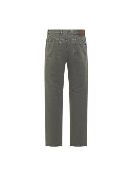 Jeansy Zegna zielone