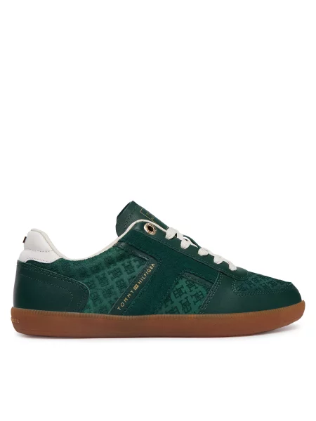 Sportcipők Tommy Hilfiger Th Tribeca Sneaker Monogram zöld