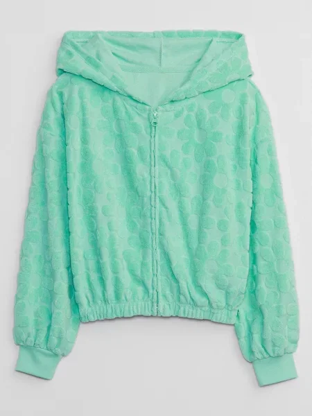Bluza Gap frotte zielona