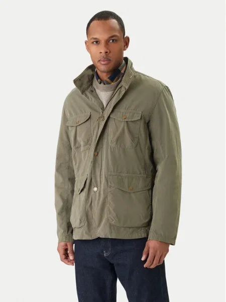 Barbour Geacă Ogston Tailored Fit verde