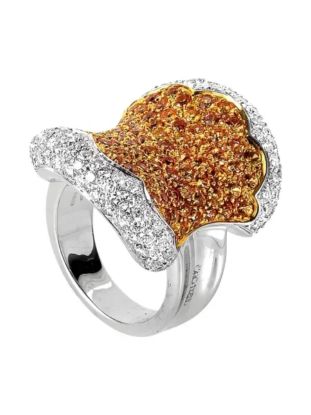 Inel Oro Trend alb