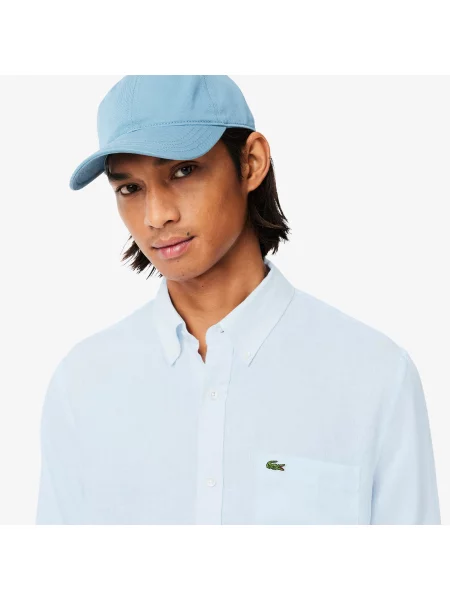 Рубашка Lacoste голубая