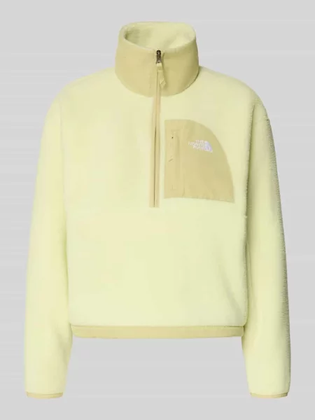 Bluza o kroju regular fit ze stójką model Yumiori' The North Face zielona