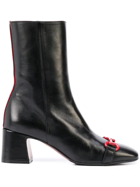 Botine Madison.maison din piele negru