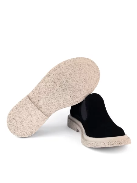 Замшевые ботинки Oldcom черные