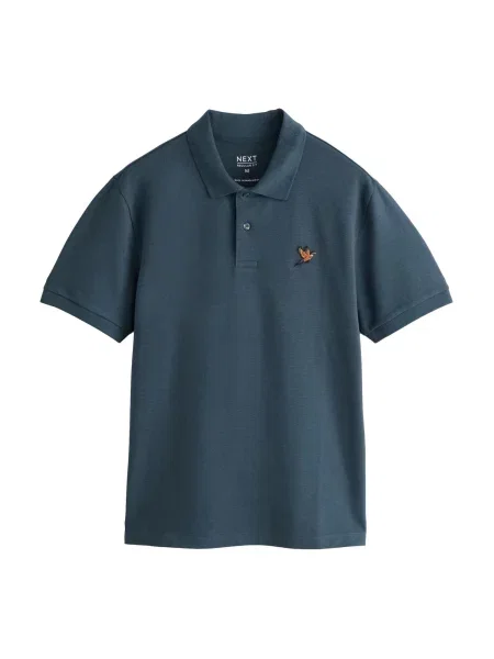 Next Tricou închis albastru