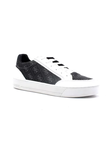 Sneakersy Guess skórzane czarne