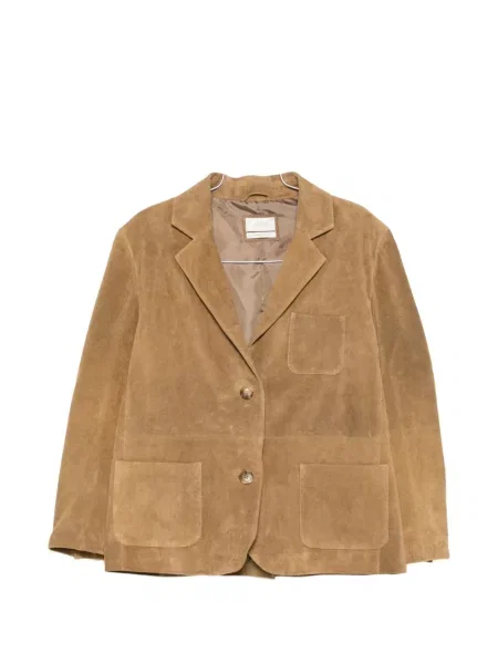 Sacou Vicolo din piele de căprioară