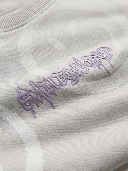 Reserved Футболка SmileyWorld® світло-сірий сіра
