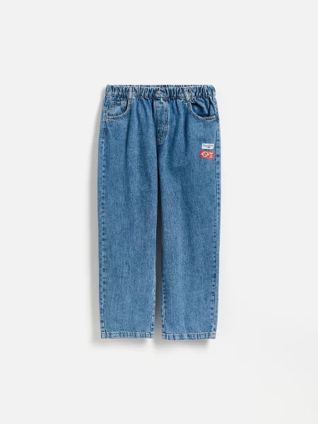 Reserved Джинси baggy синій