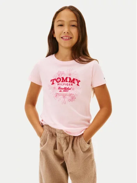 Tommy Hilfiger T-Shirt D różowy