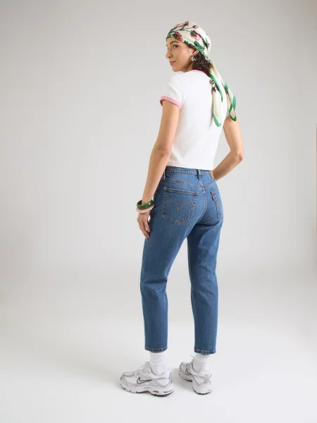 LEVI'S ® Džínsy CROP denim modrá