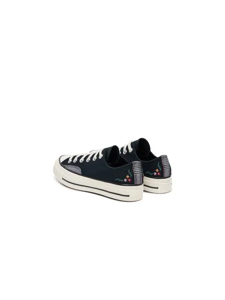 Plátenky Converse Chuck 70 Varsity Vines čierna