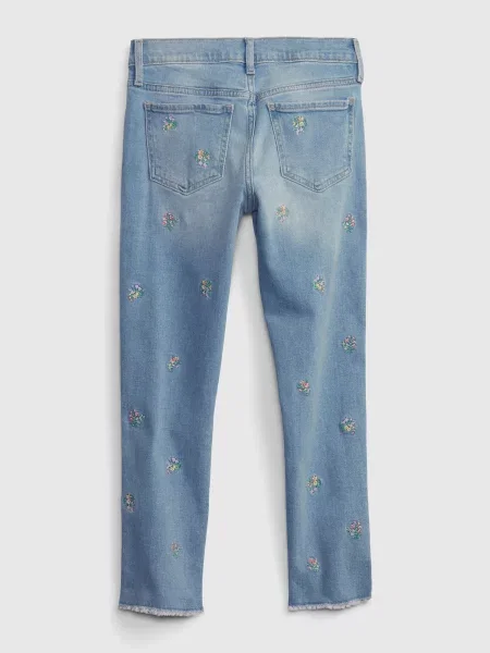Pantaloni copii Gap gri
