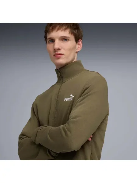 Costum Puma tricotate cu autograf verde