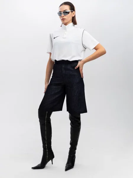 MARCHI Шорти джинсові Льон синій