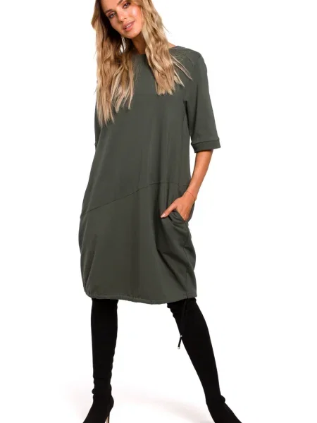 Sukienka mini Made Of Emotion szara