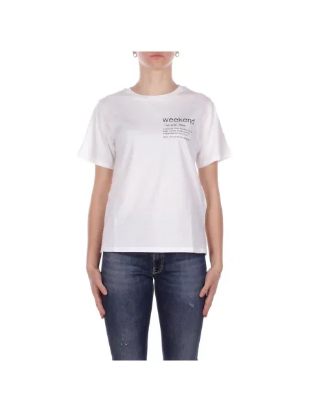 Weekend Max Mara tricou din TENUE alb